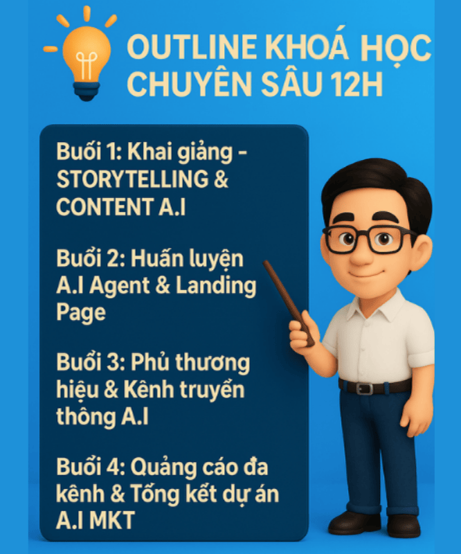 OUTLINE ĐÀO TẠO KHOÁ CHUYỂN SÂU 12H