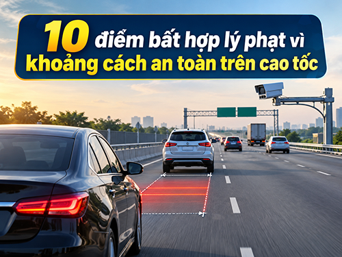  điểm bất hợp lý cần xem xét lại trong quy định và cách xác định vi phạm khoảng cách an toàn trên cao tốc