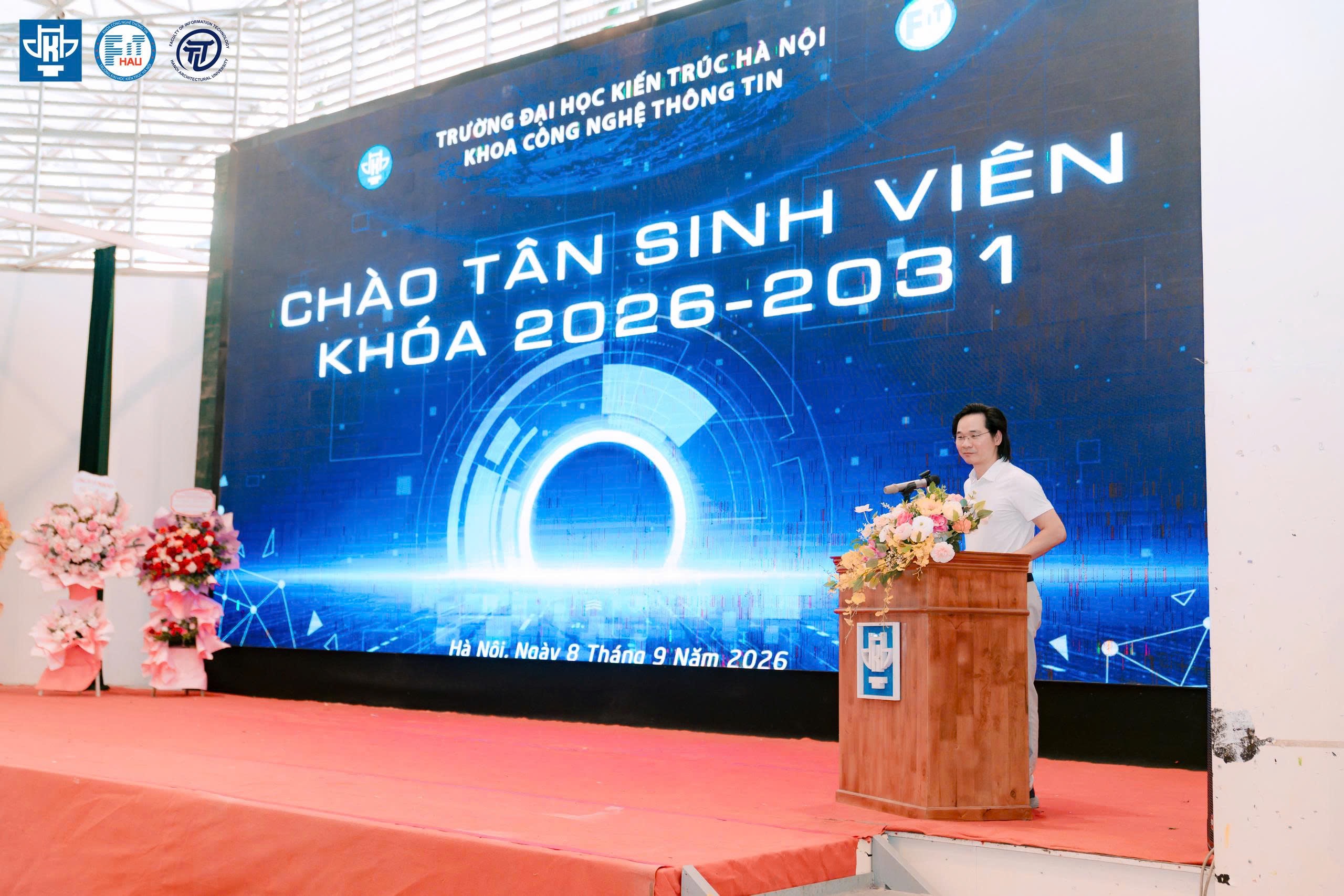 CTO Tuân Nguyễn tham dự chương trình “ Chào tân sinh viên khoa Công nghệ thông tin – Trường Đại học Kiến trúc Hà Nội”