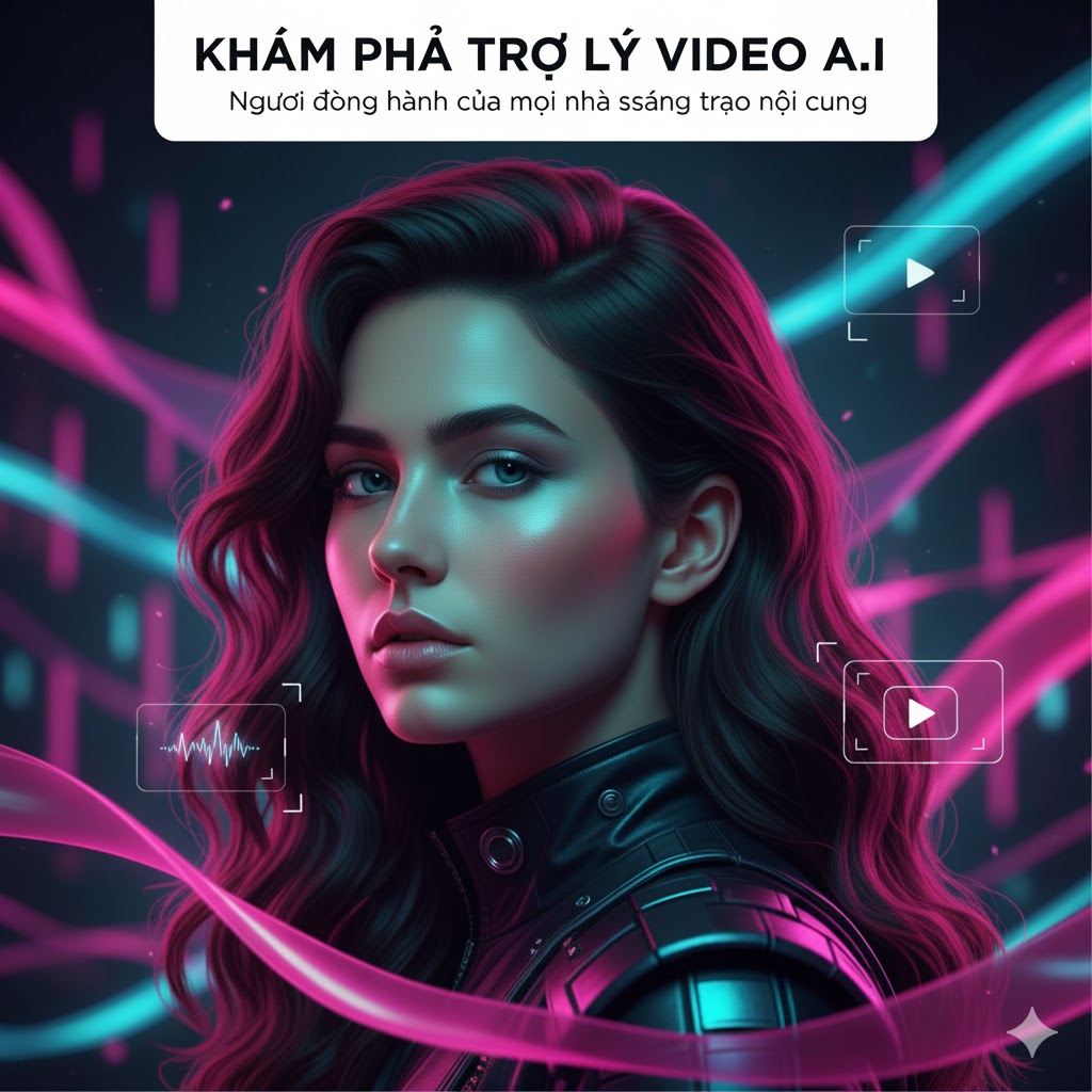 TRỢ LÝ VIDEO AI – NGƯỜI ĐỒNG HÀNH CỦA MỌI NHÀ SÁNG TẠO NỘI DUNG