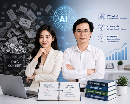 Ai đang tạo ra “rác content” và sự thật về năng lực lõi mà ít ai dám nói