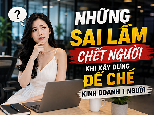 Những sai lầm chết người khi xây dựng đế chế kinh doanh  người